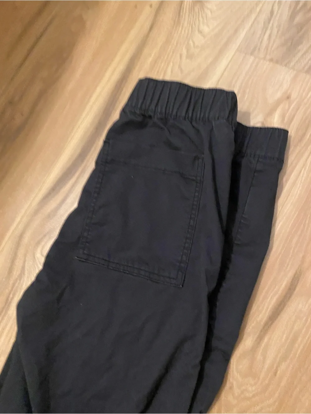 GAP Black Wide-Leg Pants